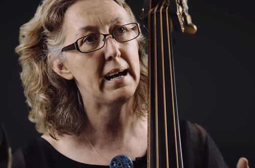 Double Bassist Cecelia Bruggemeyer introduces the baroque double bass