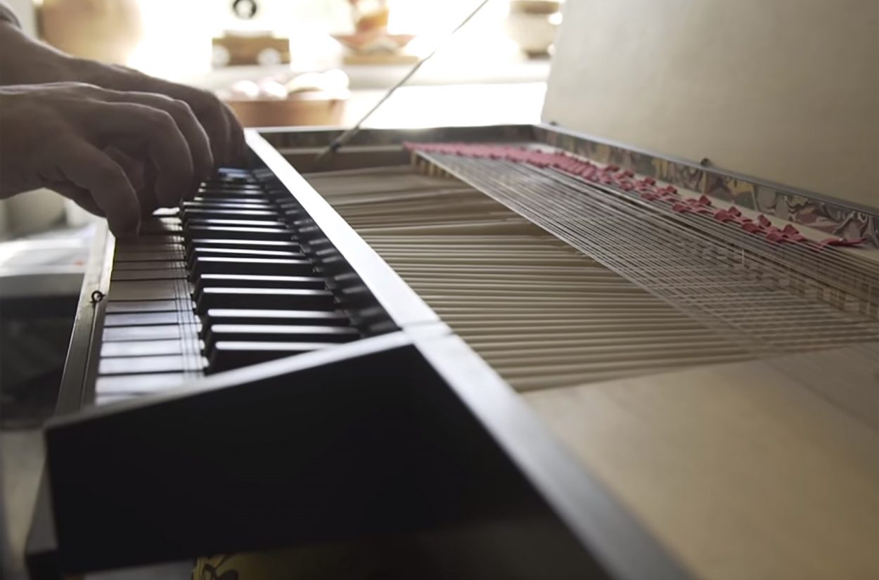 Our Principal Keyboard Steven Devine introduces the 'wildcard' keyboard instrument, the clavichord... in his kitchen.