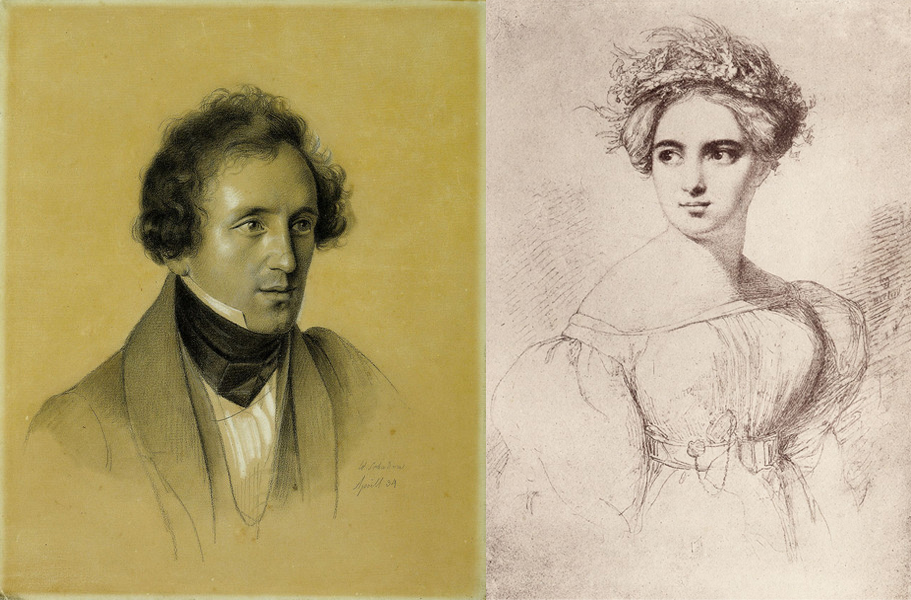 Fanny and Felix Mendelssohn