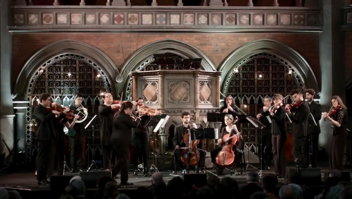 OAE Experience orchestra perform live at Union Chapel