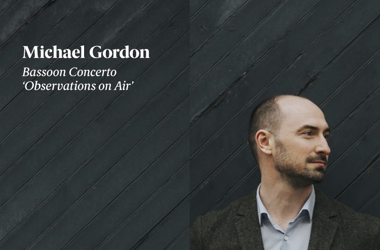 Michael Gordon: Observations on Air