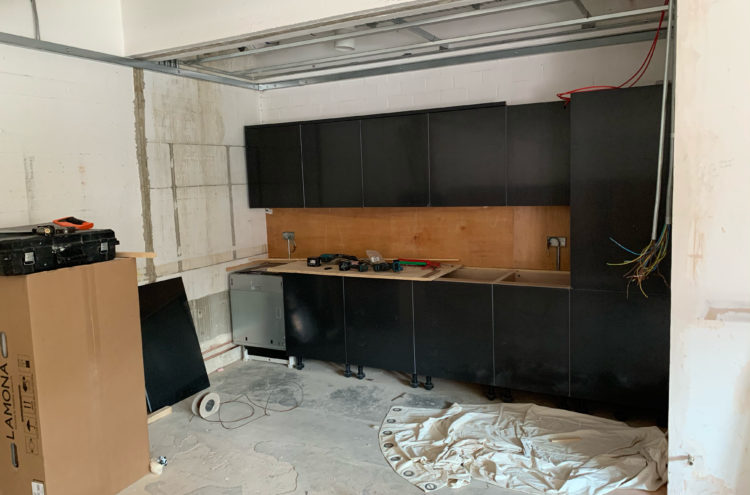 Office Construction Works (kitchen & breakout space)