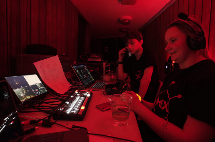 Live at the Hex (Behind the Scenes):  Digital Control Room