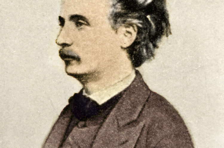 Edvard Grieg in 1872 Lebrecht Music Arts / Bridgeman Images