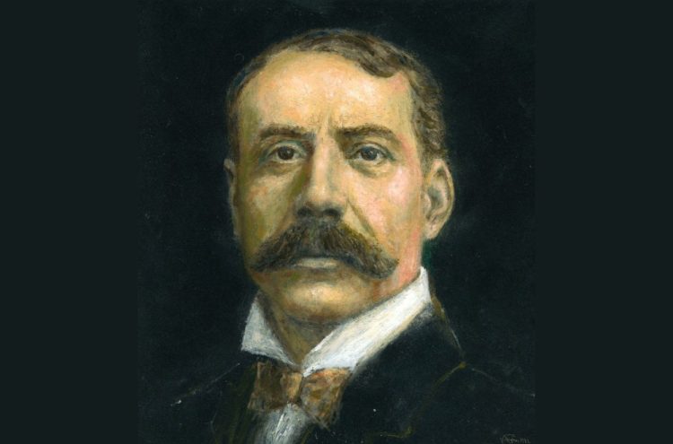 Painting of Edward Elgar (Licensed under the Creative Commons Attribution-Share Alike 3.0 Unported license.)